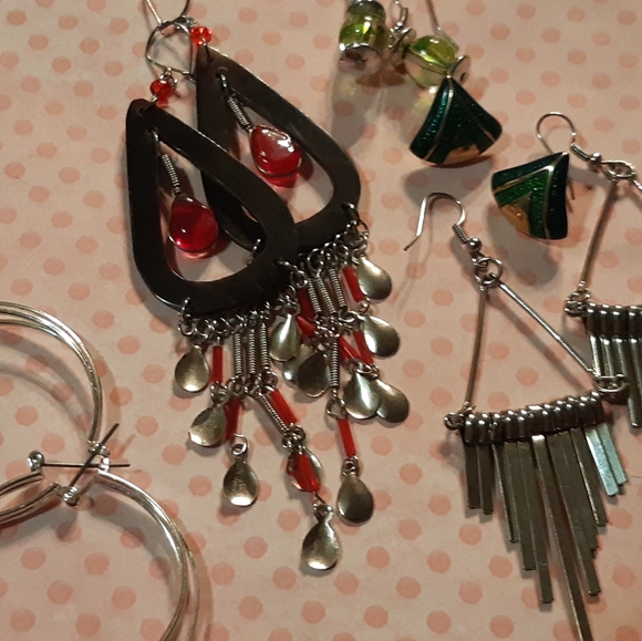 Vintage Earrings lot - Picture 4 of 6